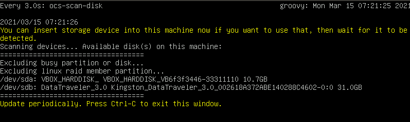 usb bootable clonezilla
