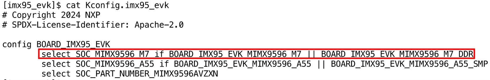 iMX95 SoC Kconfig