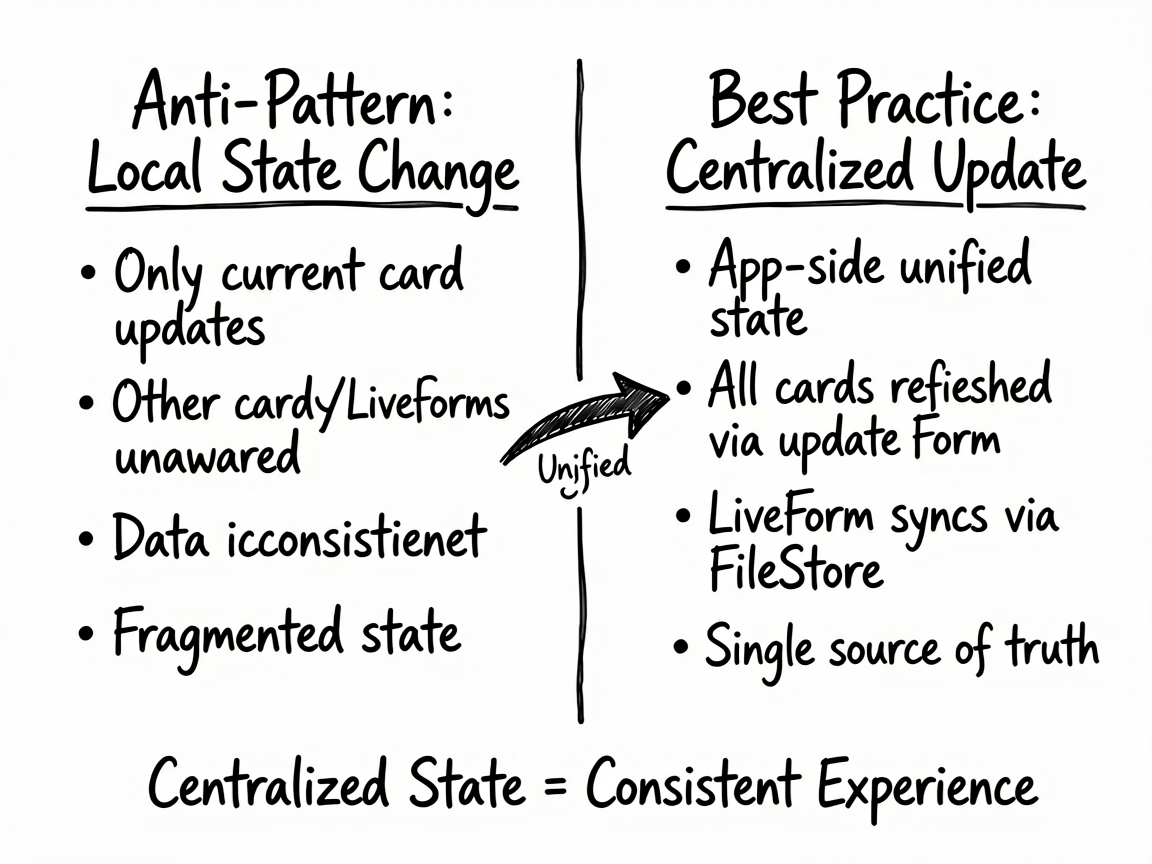 Professional hand-drawn sketchnote comparison on p