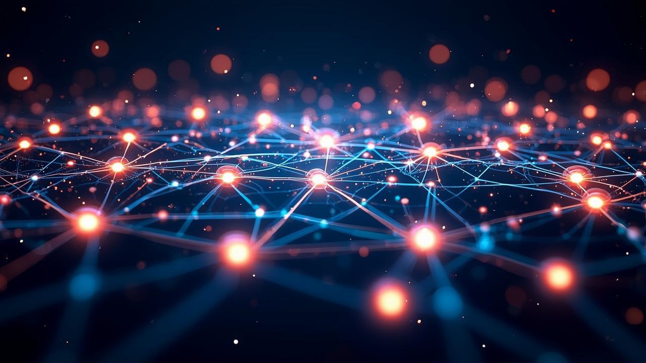 Abstract knowledge network imagery: a net structur