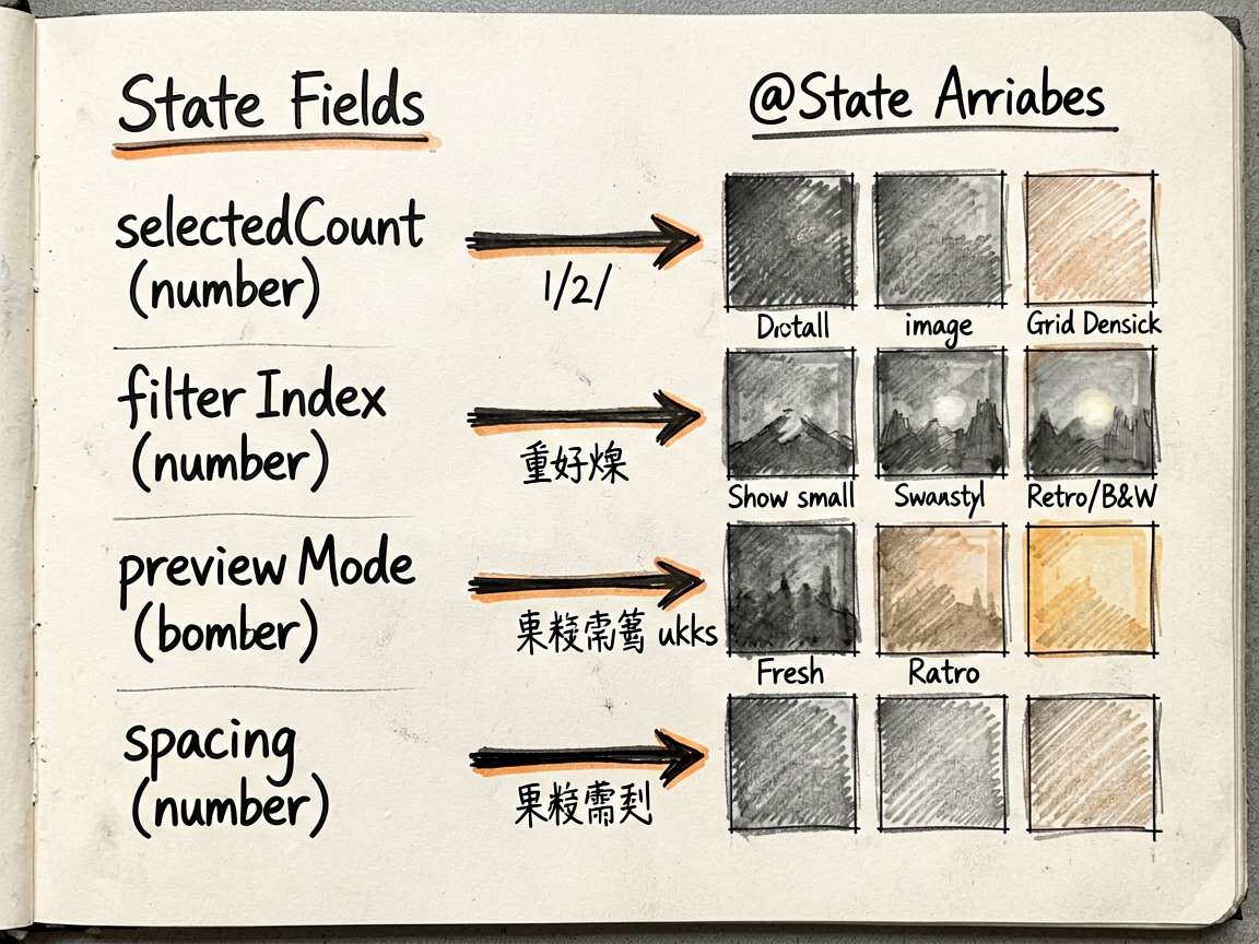 A sketch-notes style comparison chart showing the