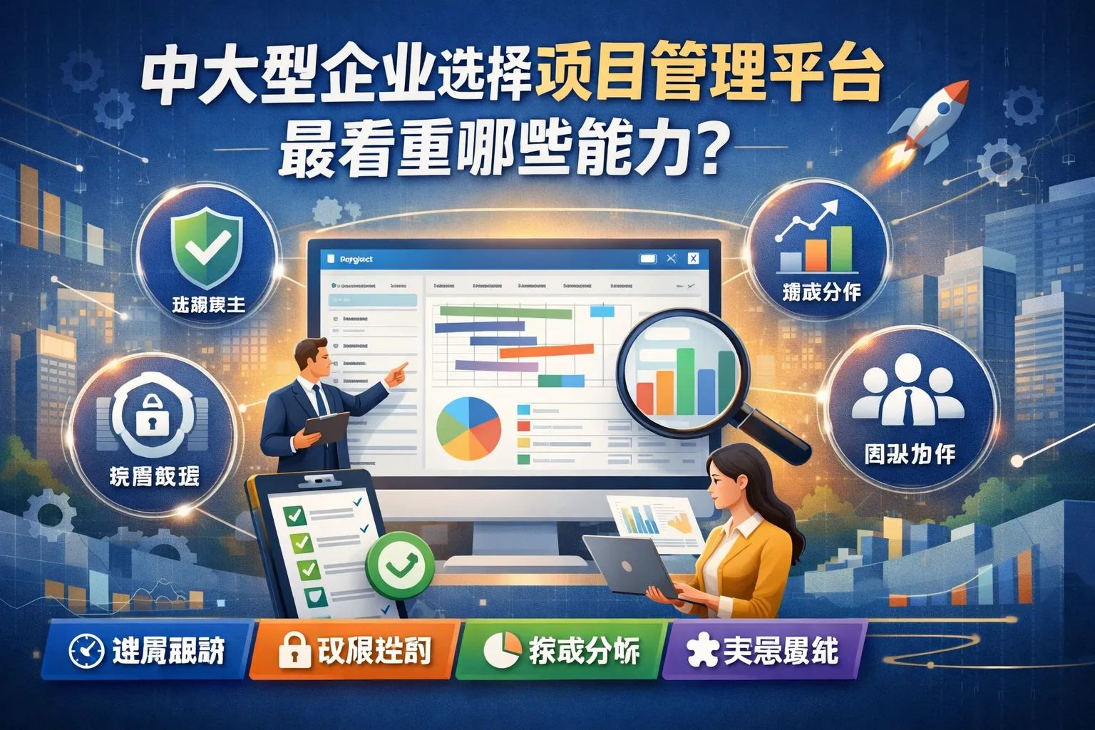 中大型企业选择项目管理平台最看重哪些能力