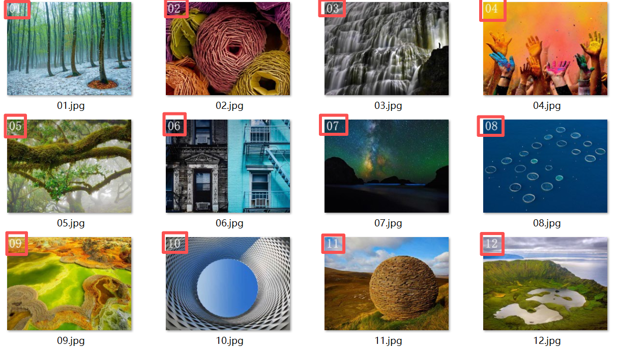 image-如何在图片上加数字,如何在图片上编号12345,批量在图片上加编号