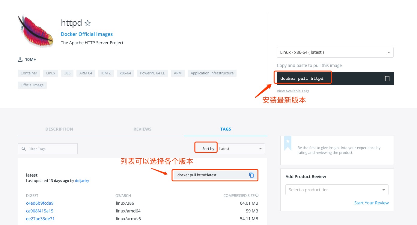 Docker 安装 Apache_Apache