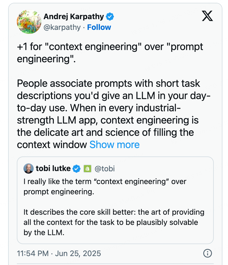 AI】智能体的上下文工程_人工智能_会飞的架狗师-火山引擎ADG 社区