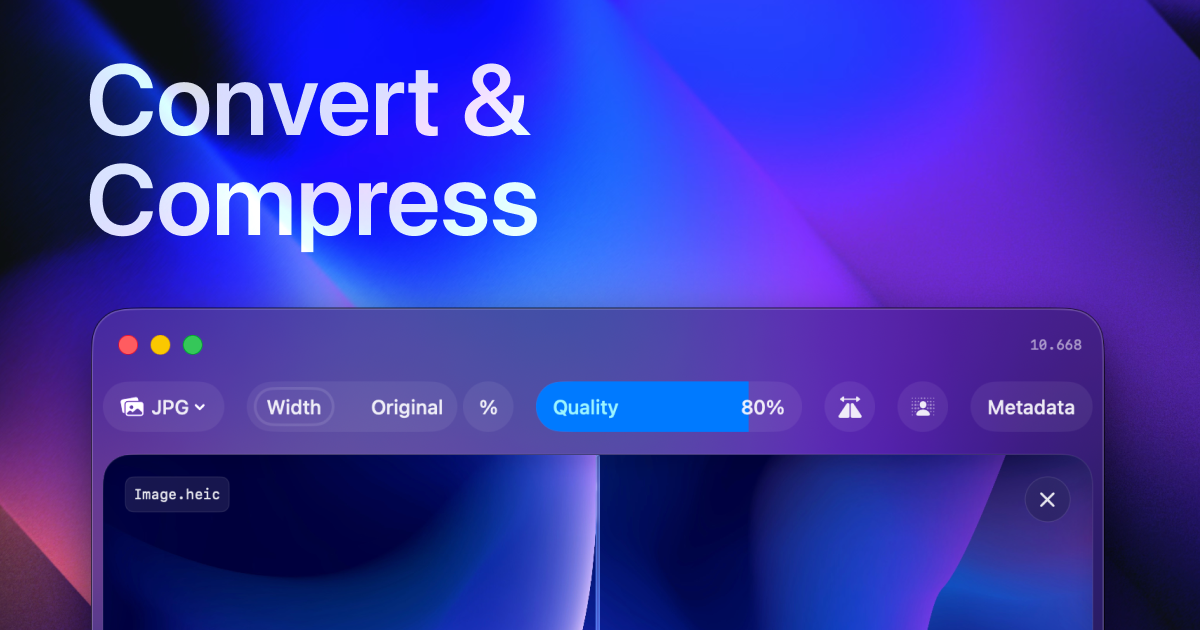 Convert & Compress
