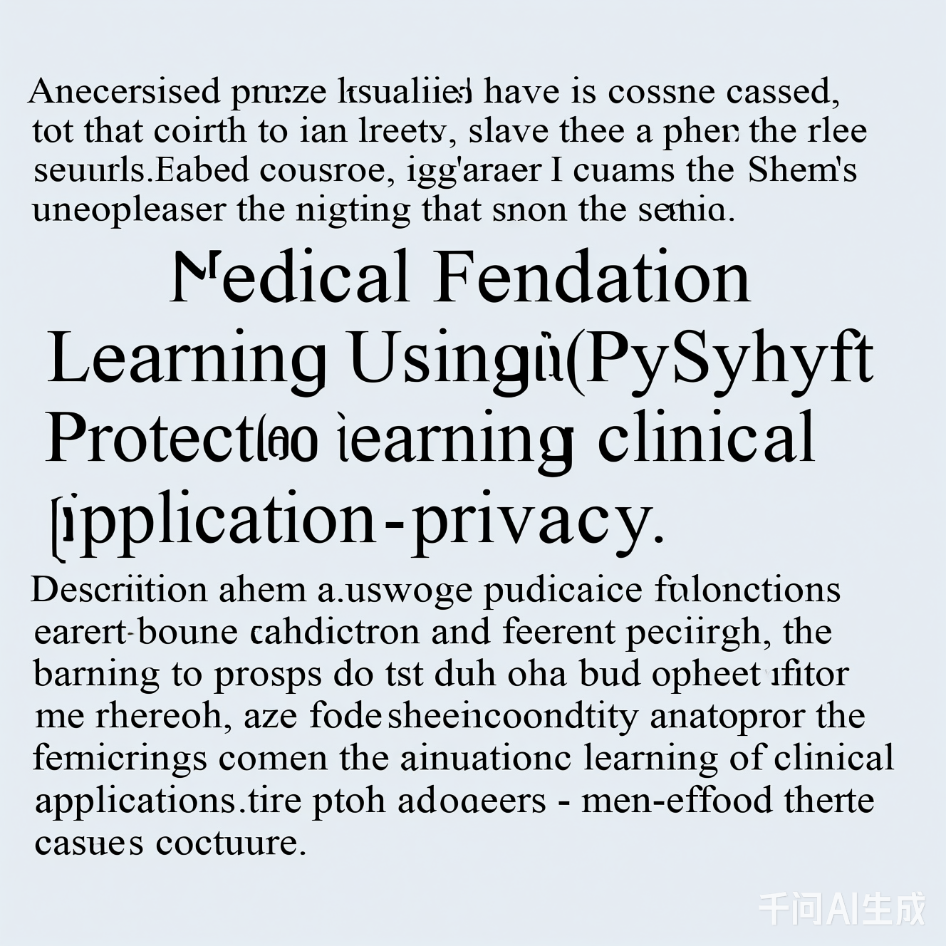 医疗联邦学习临床应用案例