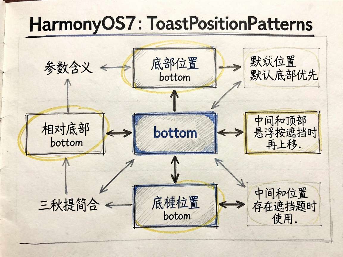 为一篇讲解 HarmonyOS7 的文章绘制一张手绘