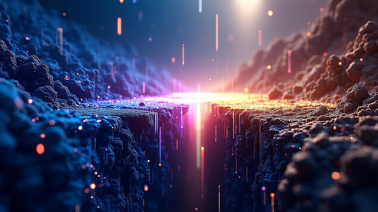 A vast chasm between a digital simulation grid and