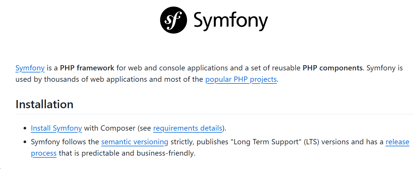 symfony