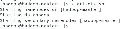 启动HDFS服务