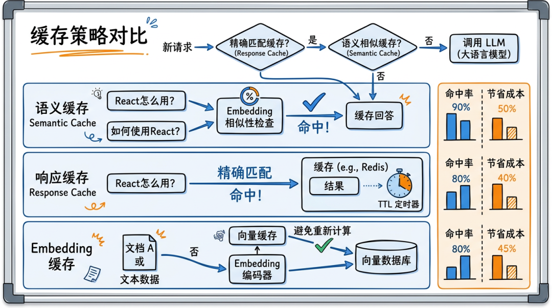 缓存策略对比