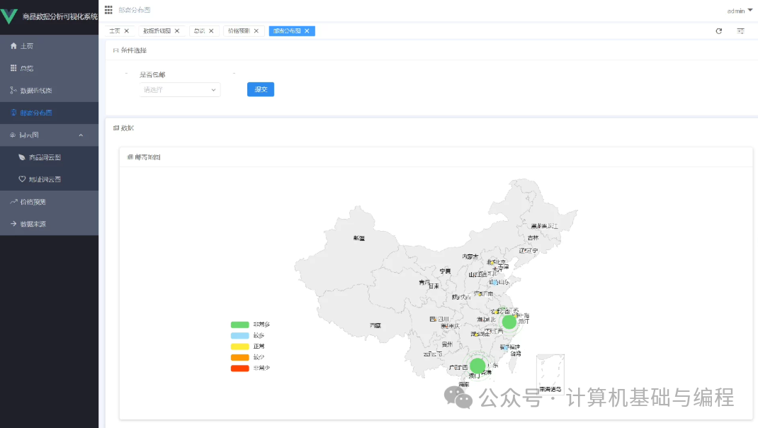 基于Python的(淘宝)商品数据分析可视化预测系统设计与实现+毕业论文+指导搭建视频_基于python与echarts的淘宝商品数据分析 ...