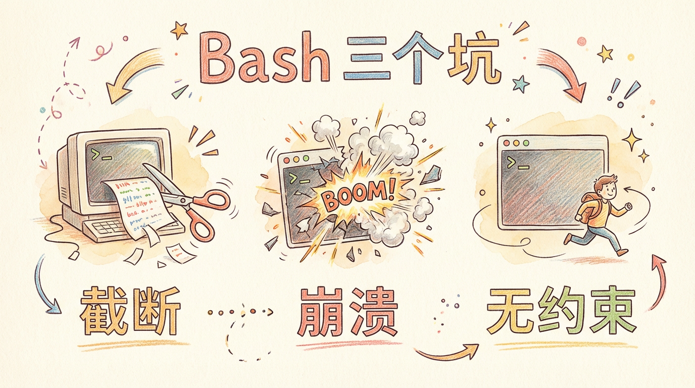 Bash万能但三个坑