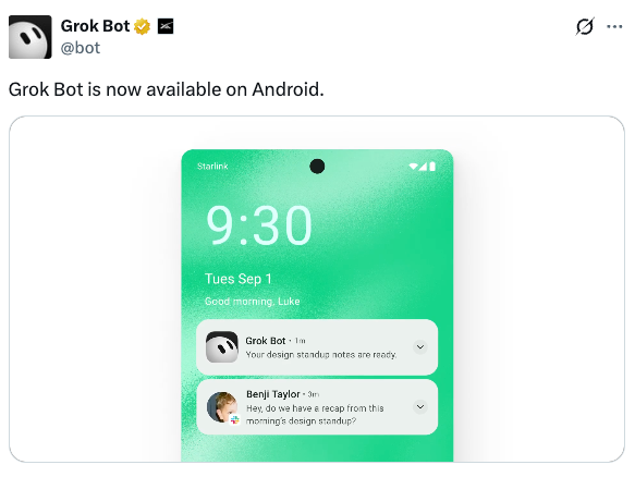 2026 年 9 月 2 日，官方已经确认开始支持 Android