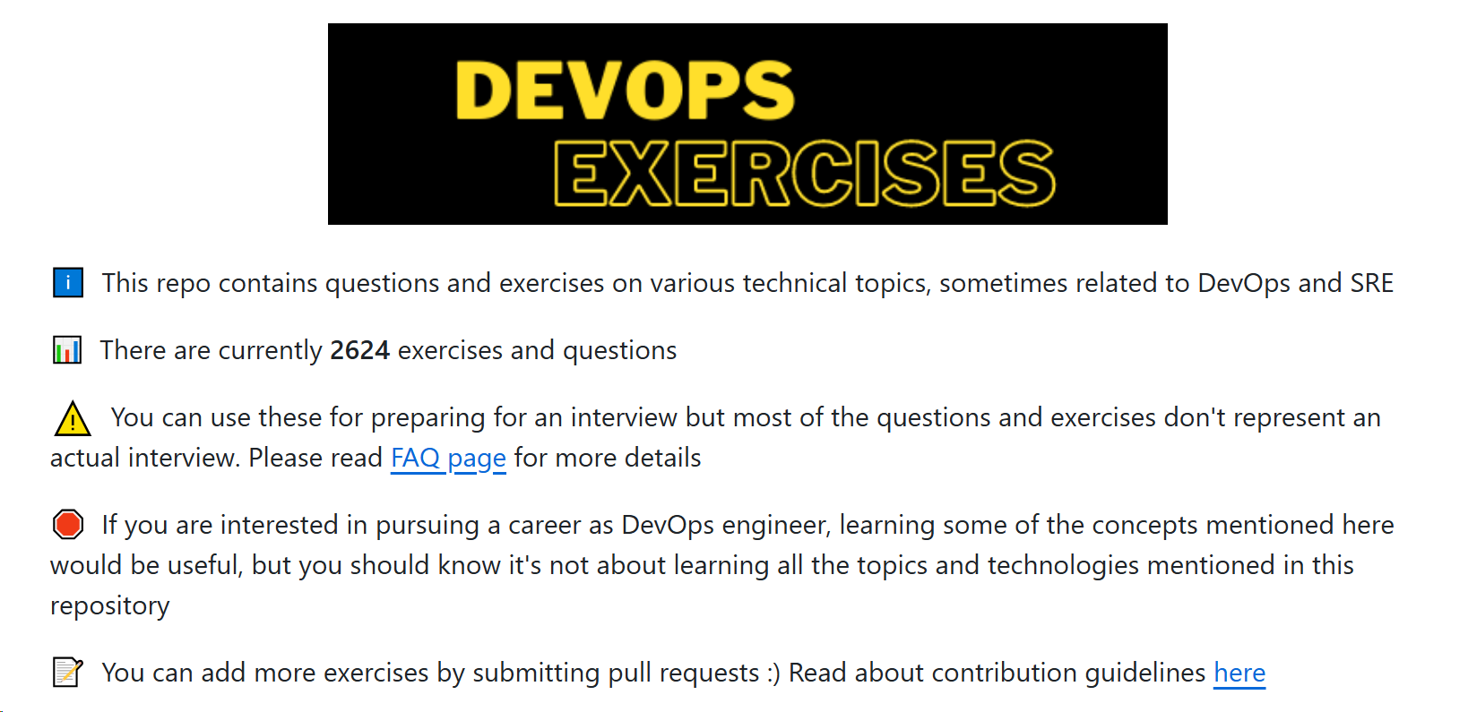 devops-exercises