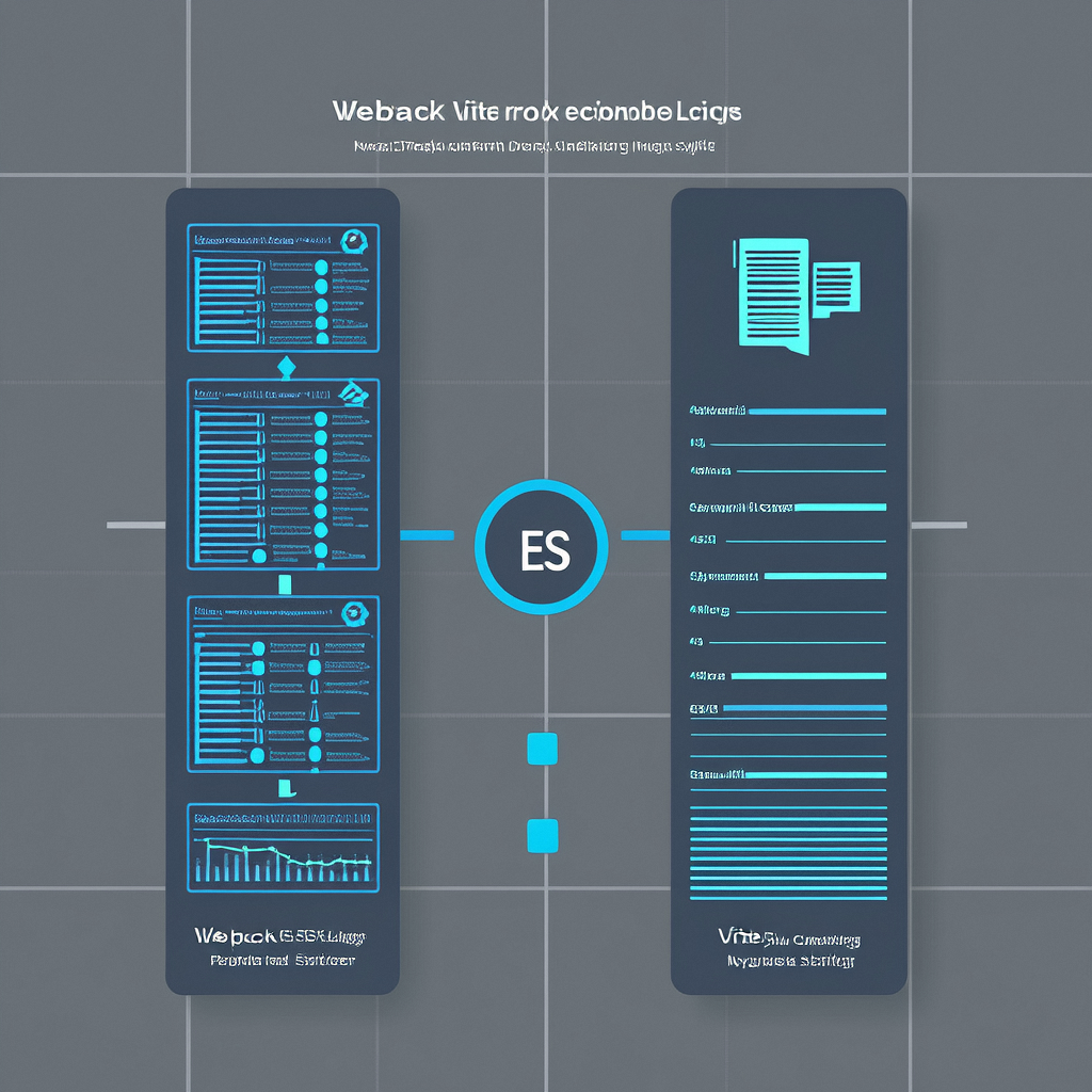 Webpack与Vite架构对比图
