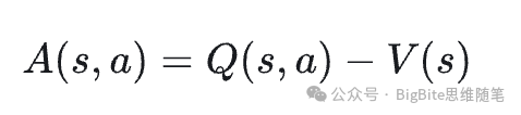 某个状态下执行动作a获得的动作回报相比该状态下其他动作的期望回报叫做优势