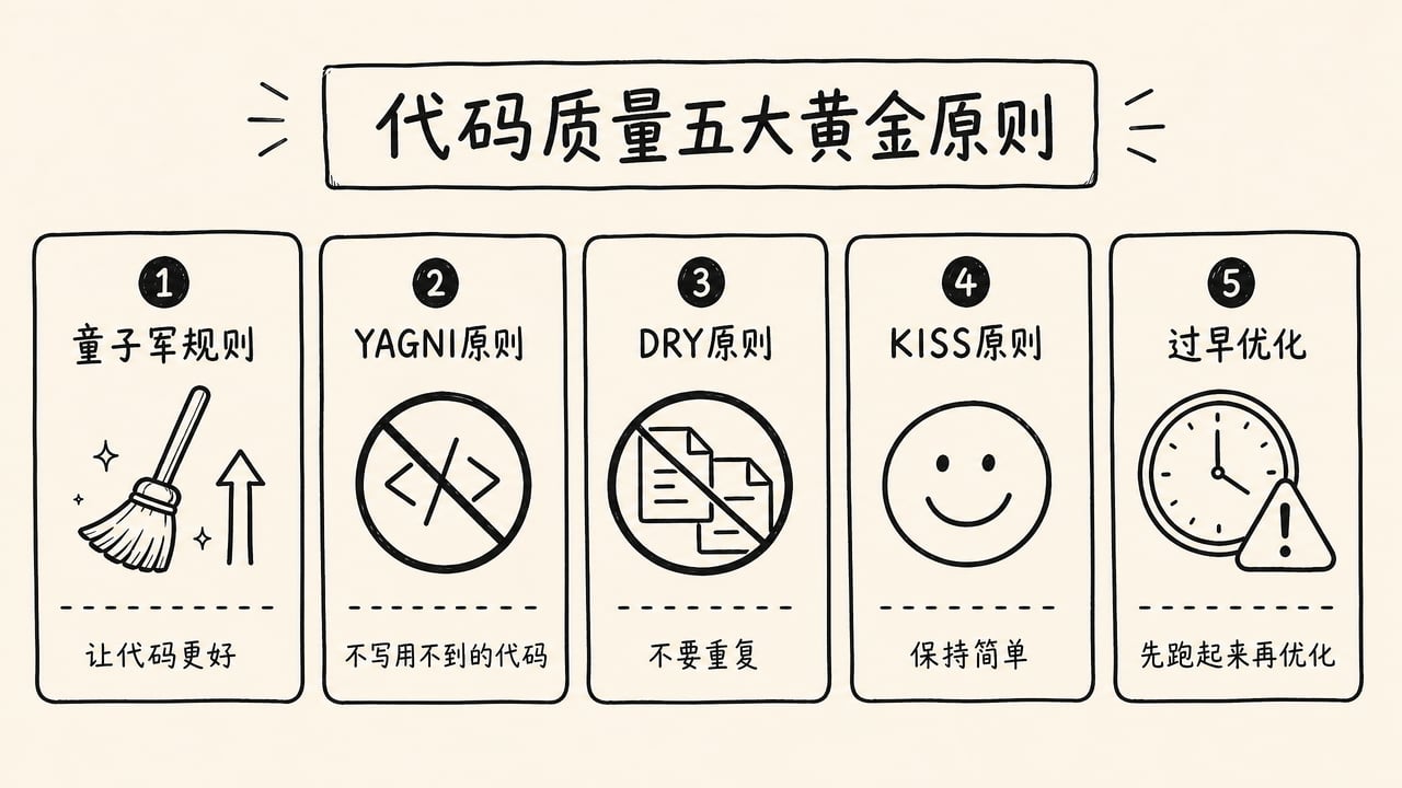 代码质量五大原则
