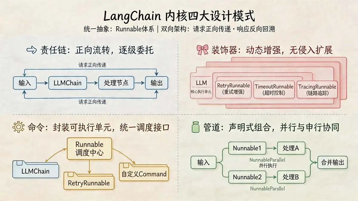 LangChain 内核的四大设计模式：从原理到实战的系统化解析