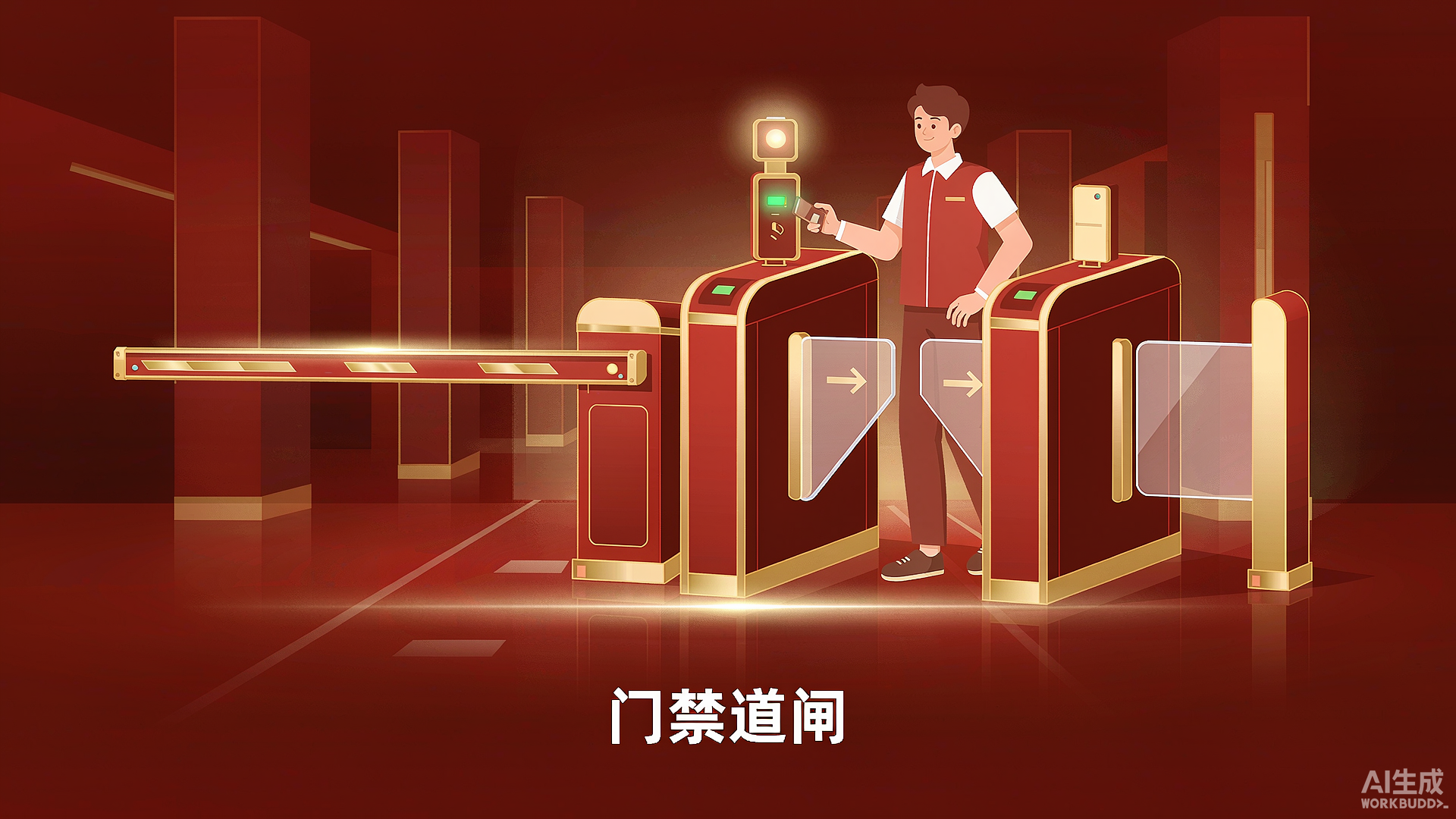 门禁道闸应用场景