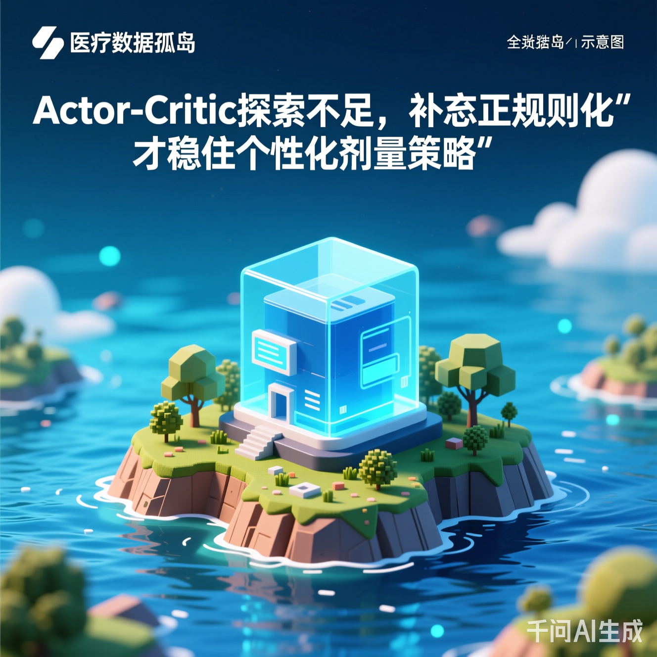 医疗数据孤岛示意图