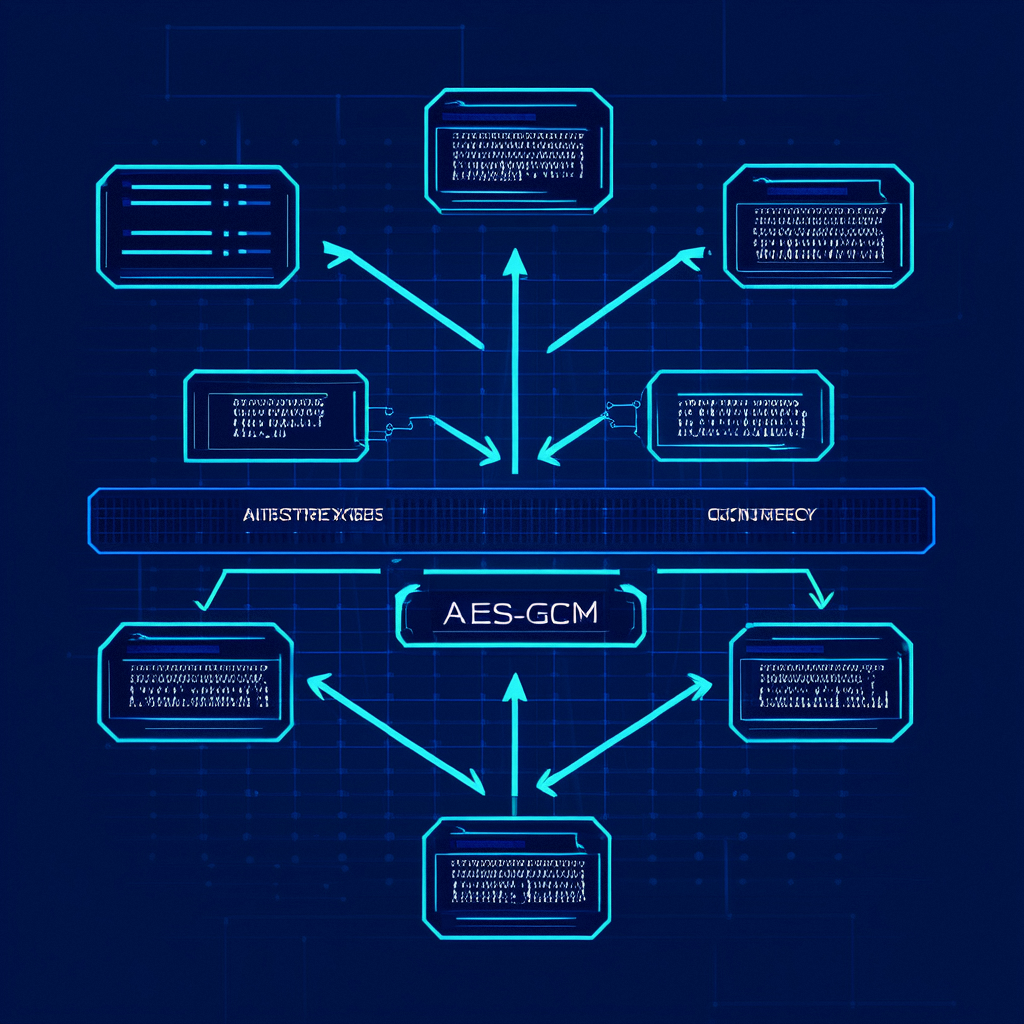 AES-GCM加密算法结构图