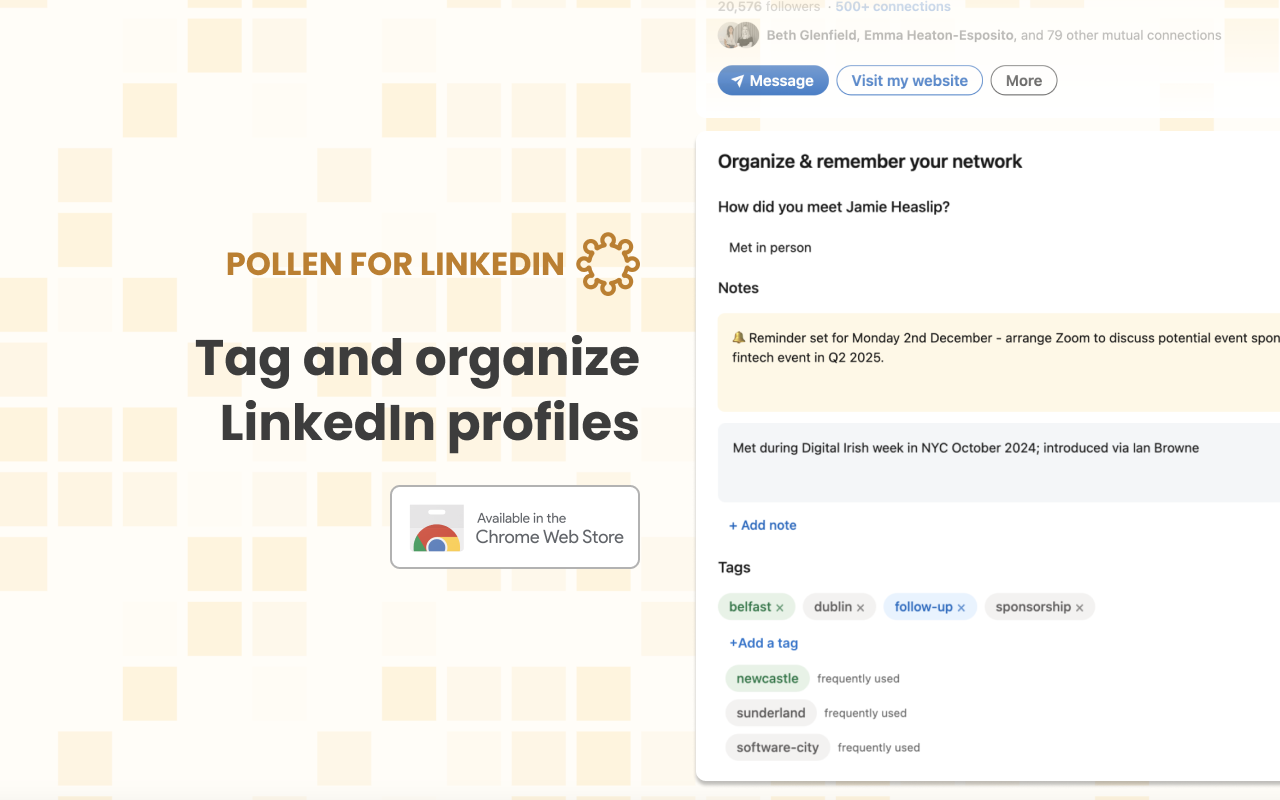Pollen for LinkedIn
