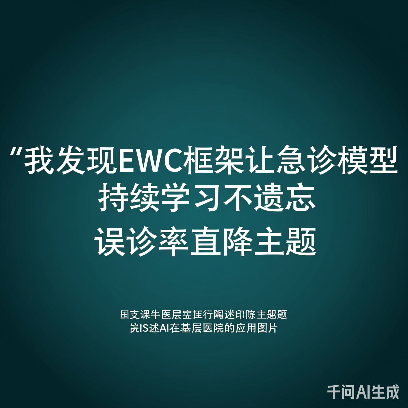 AI在基层医院的应用
