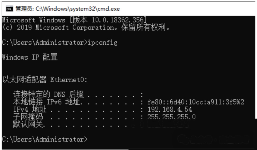 查看 IP 地址