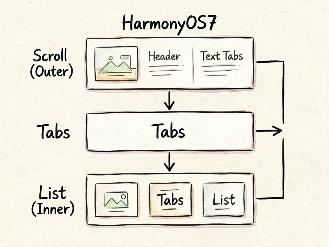 A hand-drawn sketch-notes style flowchart illustra