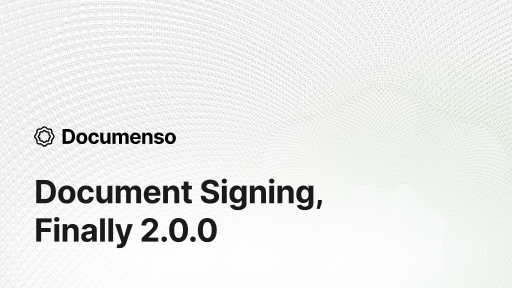 Documenso 2.0.0
