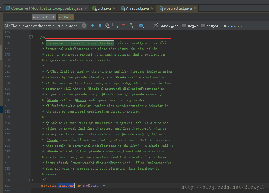 Java ArrayList异常-ConcurrentModificationException_List_06