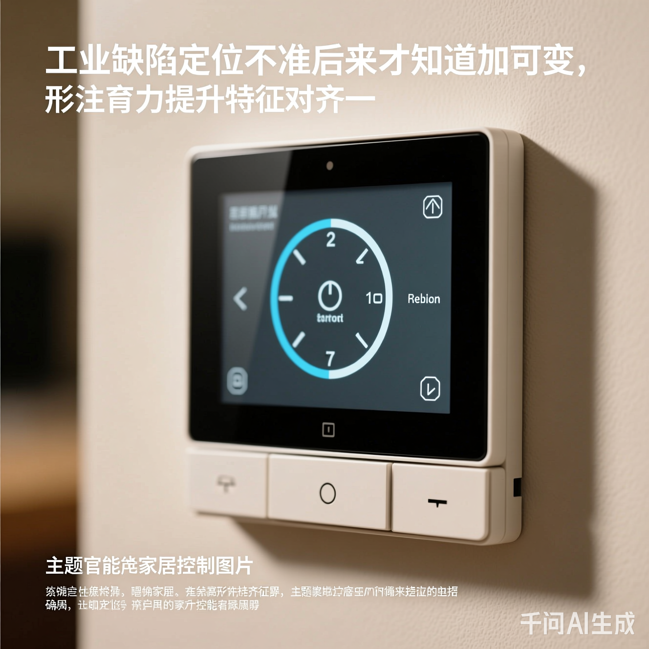 智能家居控制面板