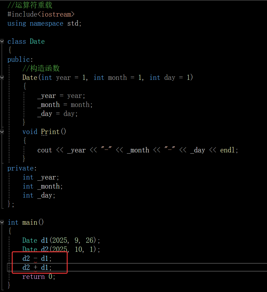 C++ 运算符重载详解:赋值与取地址运算符及日期类实现-CSDN博客