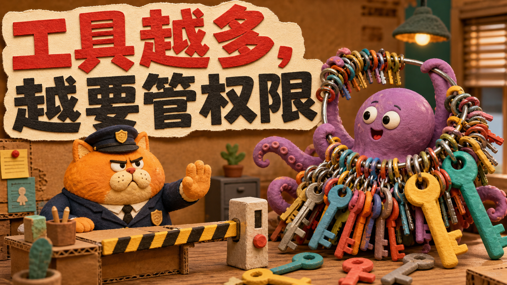 工具越多，越要管权限