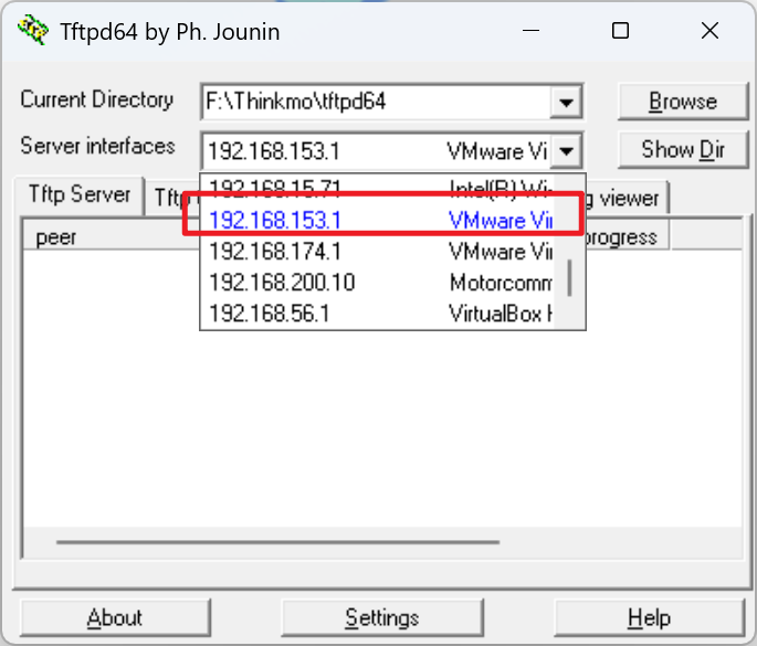 Tftpd64和TFTP Server使用教程，将电脑变成TFTP服务器
