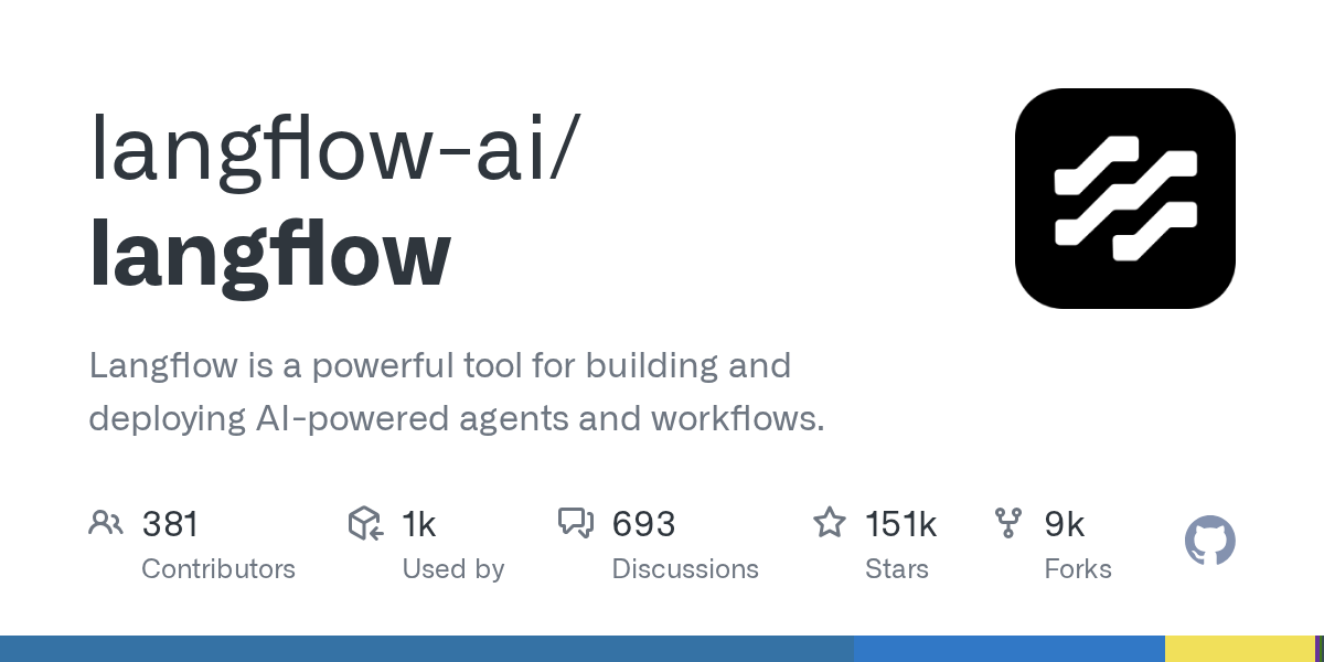 Langflow 项目 GitHub 仓库