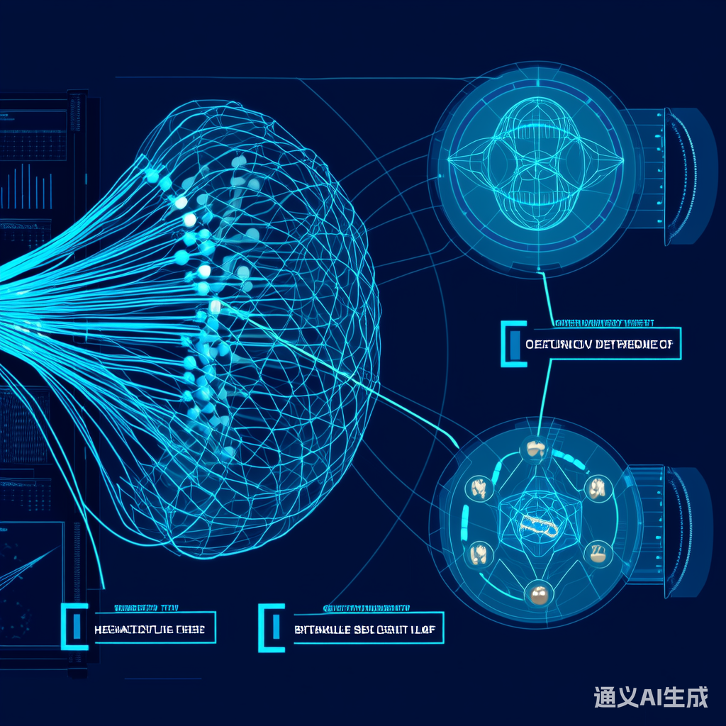 贝叶斯神经网络结构示意图