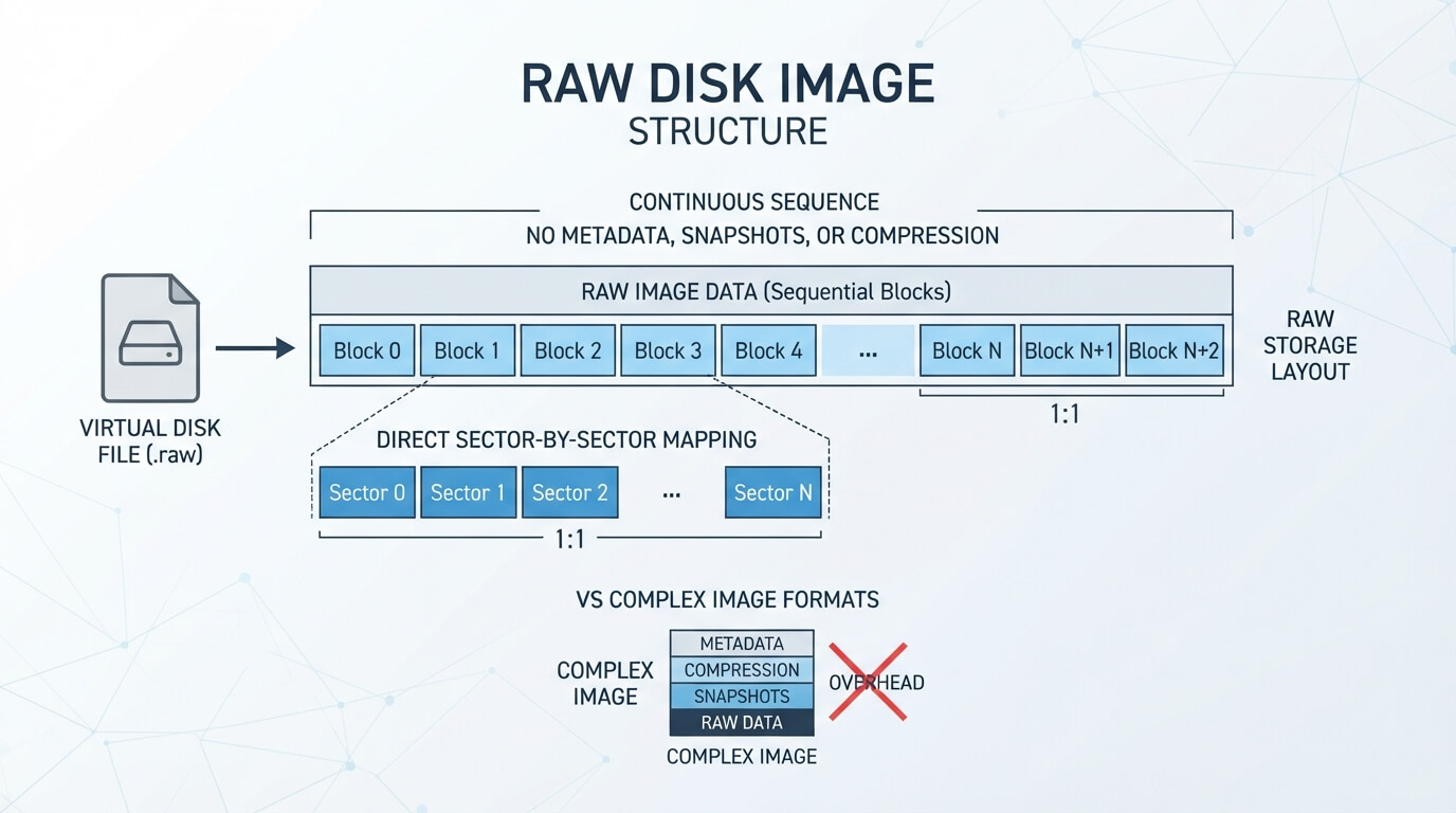 什么是 raw 磁盘镜像