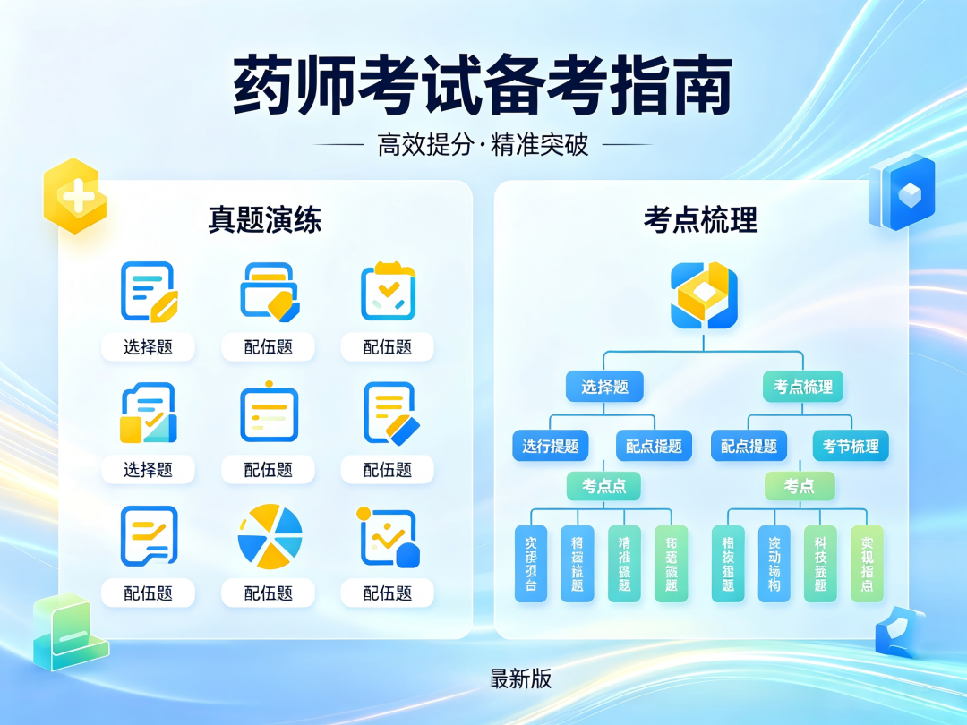 药师备考核心考点图解