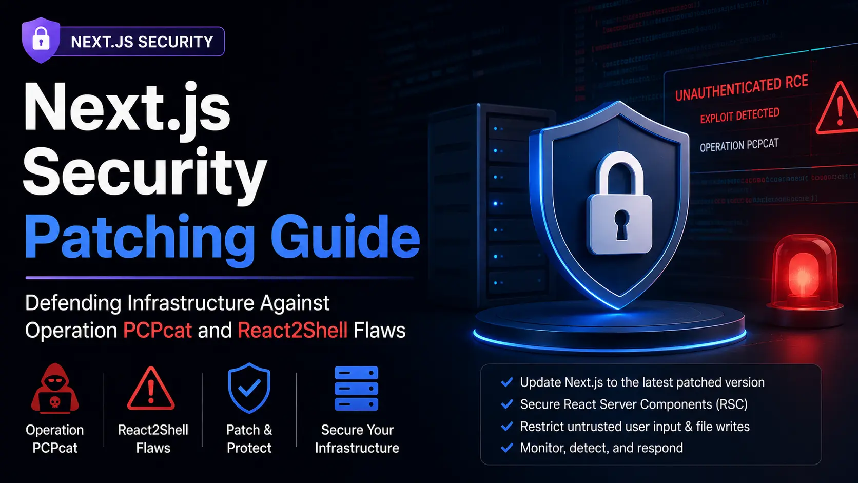 Next.js Security Guide: Patching Operation PCPcat | CodeTagz