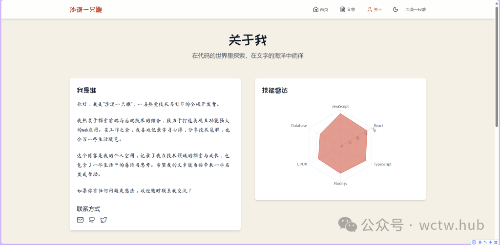 关于我
