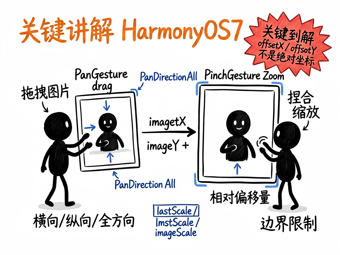 A hand-drawn doodle illustration on pure white pap