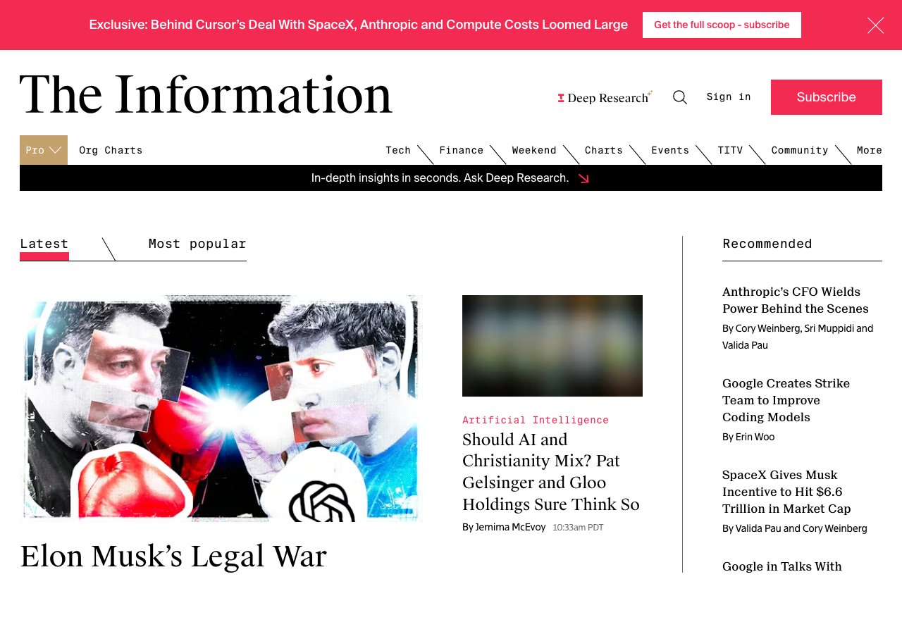 The Information 截图