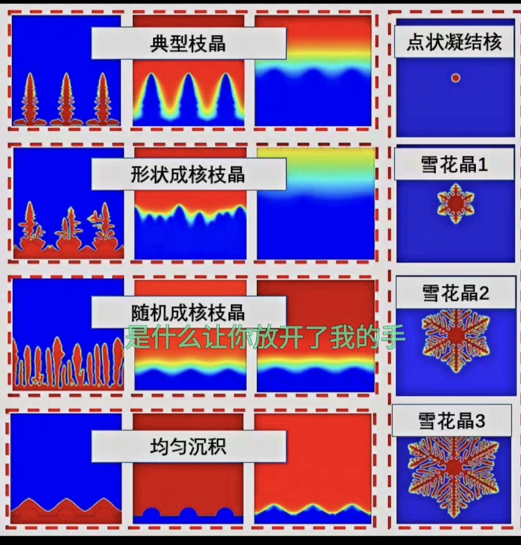 comsol枝晶生长 模型包括:典型,形状成核,随机成核,均匀沉积,雪花晶形成过程。 适用于电..._枝晶结构代码生成-CSDN博客