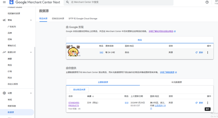 图2 主要分享 （通过接口 + 由 Google 发现）这2种组合构成的数据源。