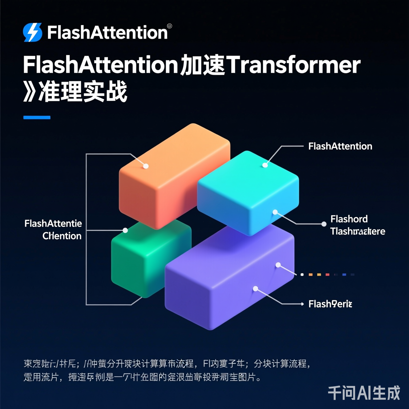 FlashAttention分块计算流程