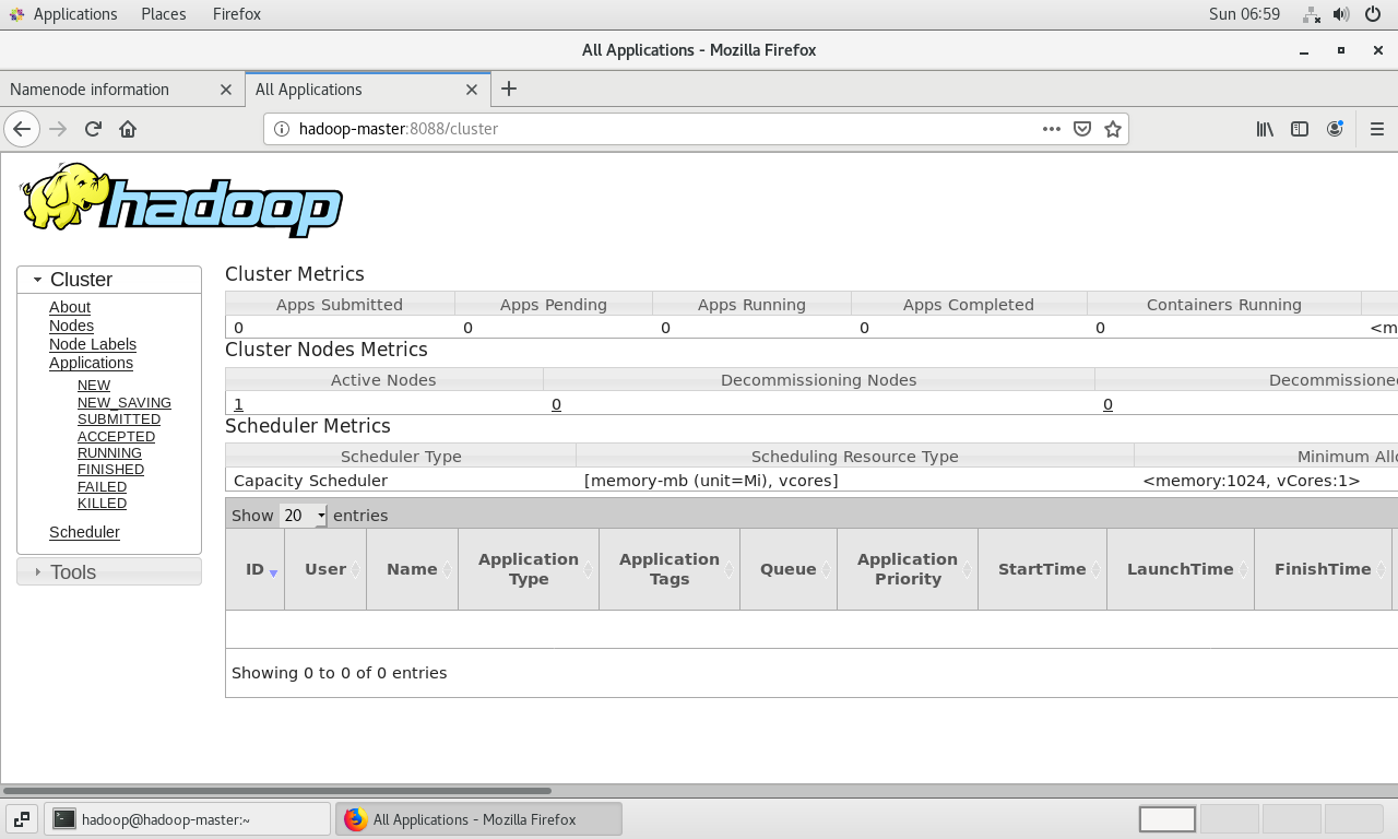 HDFS NameNode Web界面