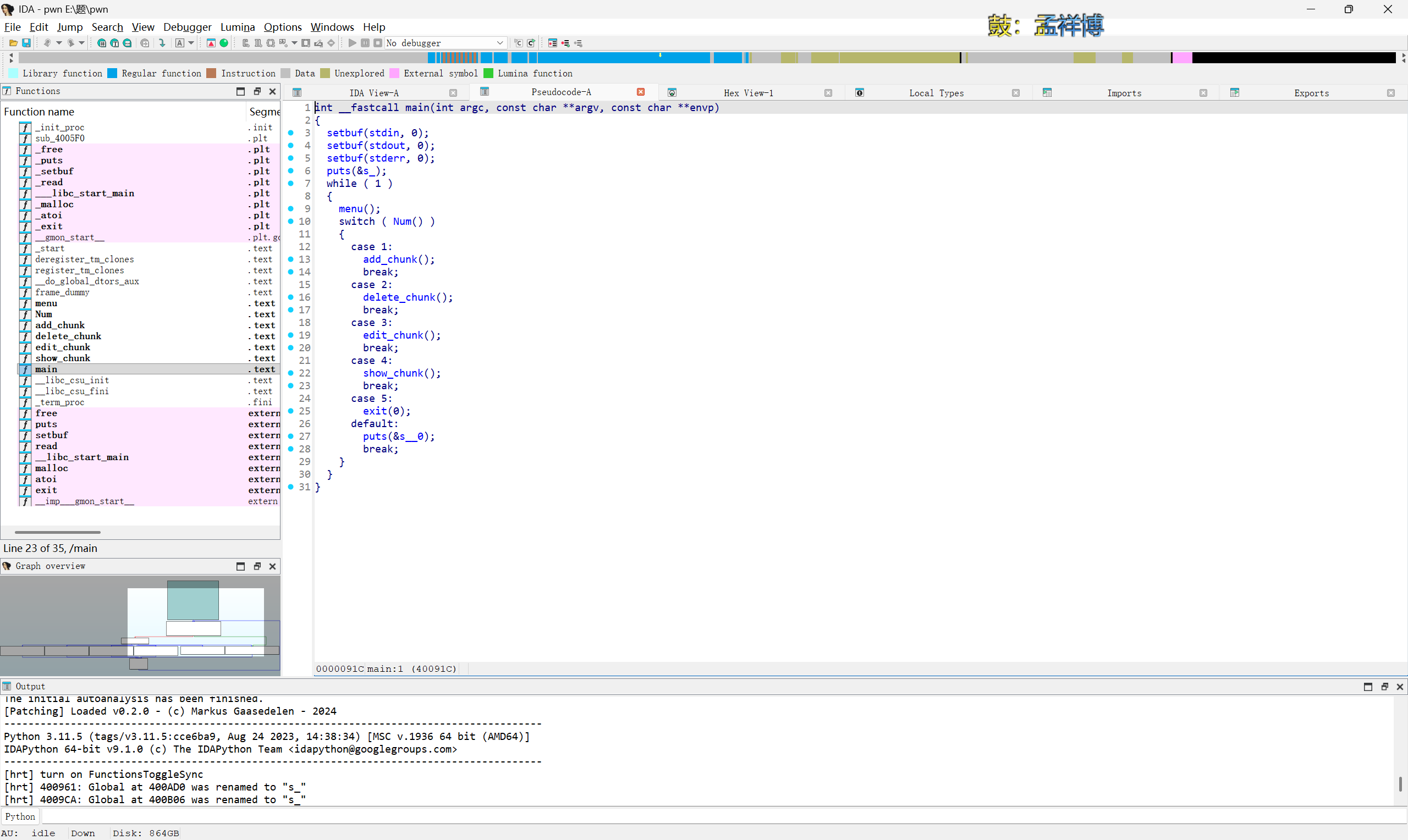Fastbin Heap(堆)基础知识与UAF及Fastbin attck_堆中bin的介绍-CSDN博客